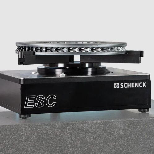 Máquina equilibradora estático - ES series - SCHENCK RoTec GmbH - vertical / para ventilador / para muela