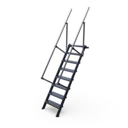 Escalera fija recta - A0007704 - L'Echelle Européenne - de aluminio