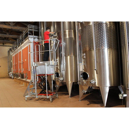 Plataforma elevadora fija - BEESAFEAGRO - L'Echelle Européenne - enrollable / hidráulica