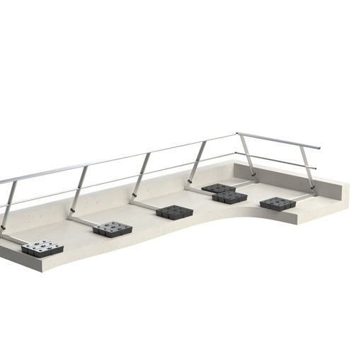 Barandilla autoportante - EEAP-I series - L'Echelle Européenne - de hormigón / de aluminio