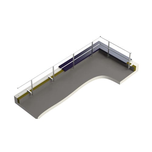 Barandilla de aluminio - EEZ160 series - L'Echelle Européenne - para obra
