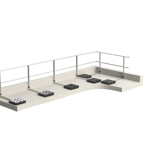 Barandilla autoportante - EEAP-D series - L'Echelle Européenne - de aluminio