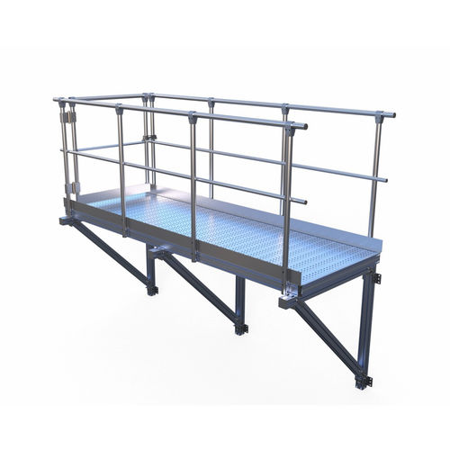 Pasarela de acceso de aluminio - EEL5 series - L'Echelle Européenne - de acero