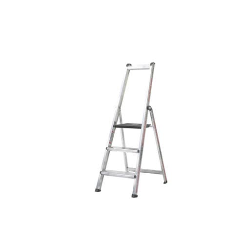 Escalera de tijera estacionaria - A0013 series - L'Echelle Européenne - de aluminio