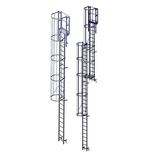 Escalera de aluminio - KITCRINOW01 - L'Echelle Européenne - fija / de crinolina / de seguridad