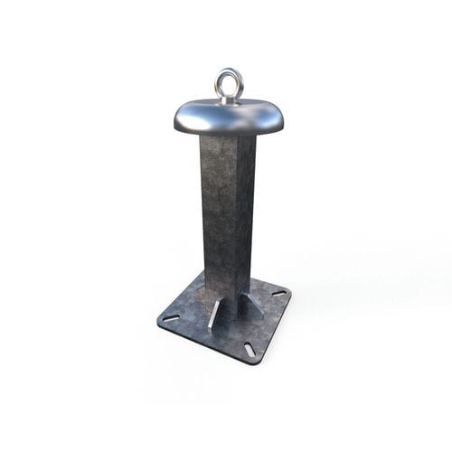 Anclaje anticaída de acero galvanizado - EEHL series - L'Echelle Européenne - de acero zincado / para techado / de hormigón