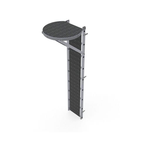 Puerta antiintrusión para escalera de aluminio - 51765 - L'Echelle Européenne - de crinolina / con cierre / de seguridad