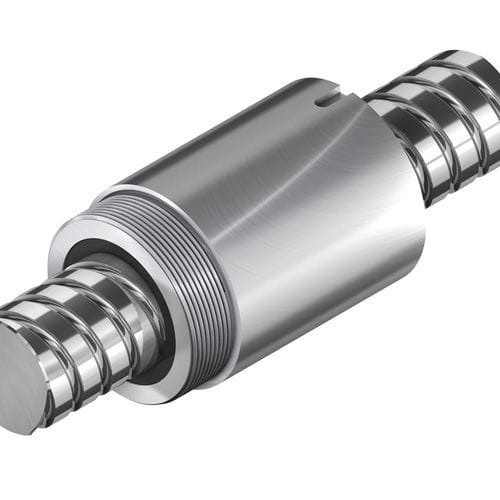 Tuerca para tornillo de bolas - SE series - HIWIN GmbH - cilíndrica / de metal / roscada