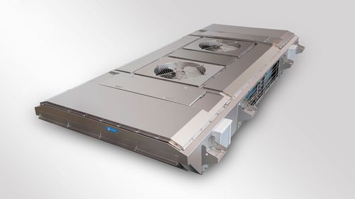Sistema de aire acondicionado de tren montado en el techo - Knorr Bremse - compacto / modular / bajo suelo