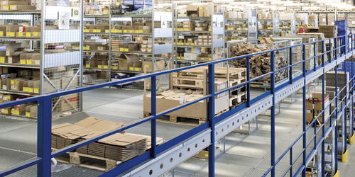 Sistema de estanterías para depósito de almacenamiento - Hi280 - DEXION - combinado / con tablas / de almacenamiento vertical
