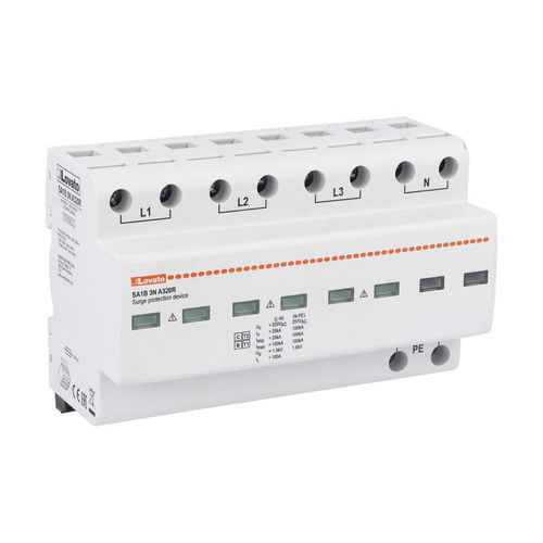 Caja de protector de sobretensión tipo 1 + 2 - SA1 series - LOVATO ELECTRIC - en riel DIN