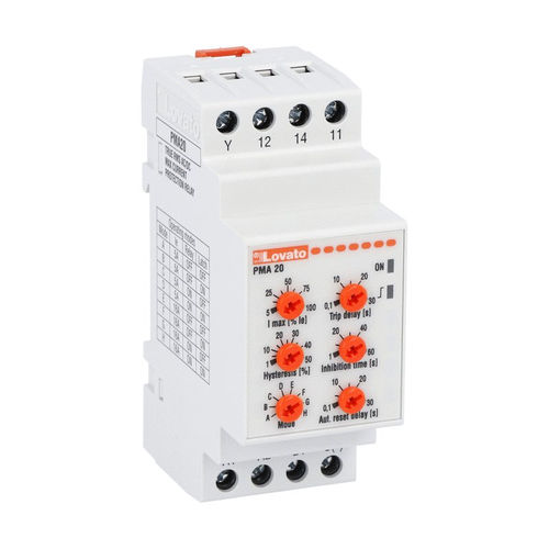 Relé de vigilancia de corriente - PMA series - LOVATO ELECTRIC - 1NA/NC / AC/DC / monofásico
