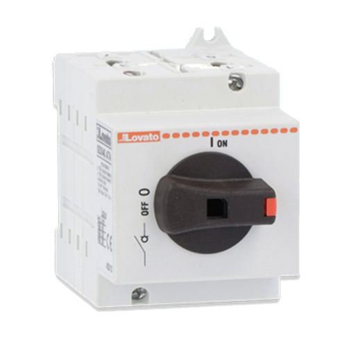 Interruptor seccionador modular - GD series - LOVATO ELECTRIC - en riel DIN / para aplicaciones fotovoltaicas / industrial