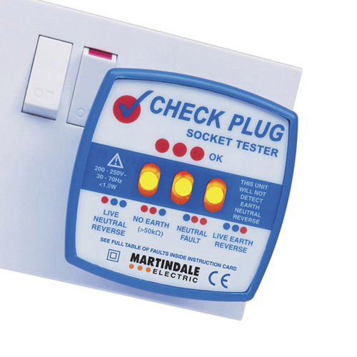 Aparato de pruebas de corriente residual - CP501 - Martindale Electric - de impedancia de bucle