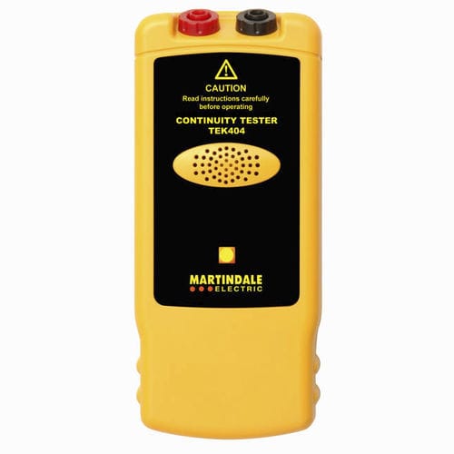 Comprobador de continuidad - TEK404 - Martindale Electric - para motor eléctrico / multifunción