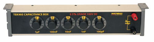 Caja de década de condensadores - TEK905 - Martindale Electric - 5 décadas