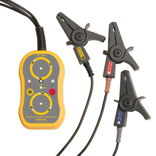 Indicador de secuencia de fases - PSI4300 - Martindale Electric - LED / de mano