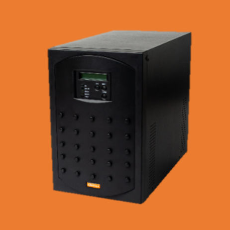 Ondulador UPS online - JOVYTEC PE series - Wärtsilä JOVYATLAS GmbH - monofásico / de salida sinusoidal / industrial
