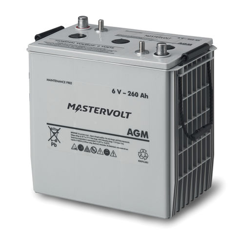 Batería AGM - AGM 6/260 - Mastervolt - bloque / 48 V / sin mantenimiento