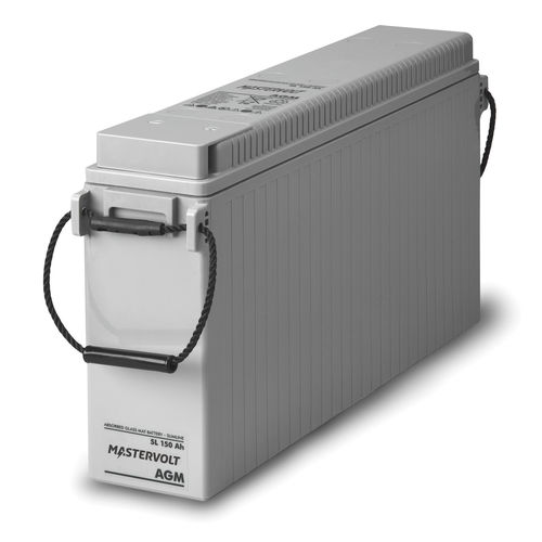 Batería AGM - AGM SlimLine series - Mastervolt - bloque / 12 V / sin mantenimiento