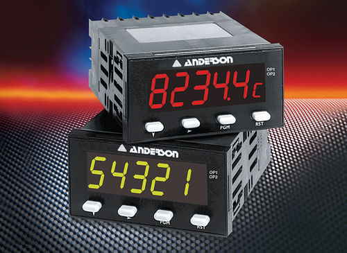 Indicador de proceso - IP65 | AWESOME 1/8 - Anderson Instrument - digital / para montaje sobre panel