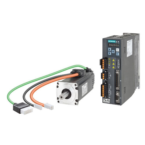 Convertidor de frecuencia trifásico - SINAMICS V90  - Siemens Safety Integrated - monofásico / de control vectorial / Modbus