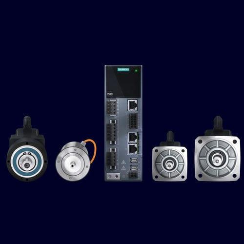Servo-variador AC - SINAMICS S210  - Siemens Safety Integrated - digital / ProfiNet / para equipo de manutención