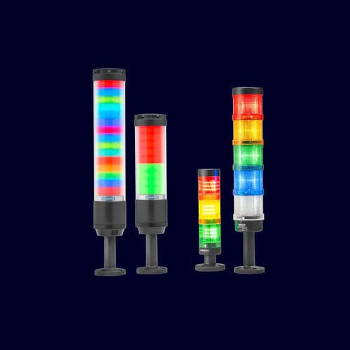 Columna de señalización LED - 8WD series - Siemens Safety Integrated - de flash intermitente / permanente / intermitente