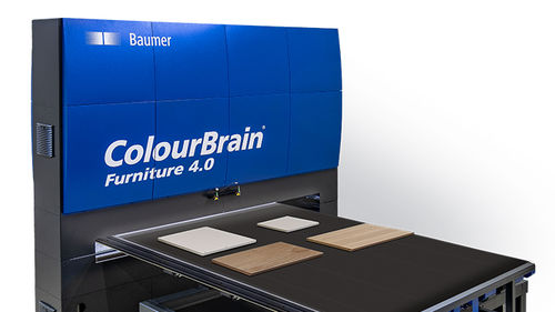 Máquina de control óptica - ColourBrain® Furniture 4.0  - Baumer Inspection - de superficie / industrial / multifunción