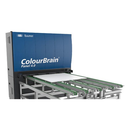 Máquina de control óptica - ColourBrain® Panel 4.0 - Baumer Inspection - de superficie / industrial / automática