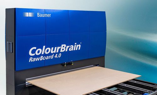 Máquina de control óptica - ColourBrain® RawBoard 4.0 - Baumer Inspection - de superficie / industrial / automática