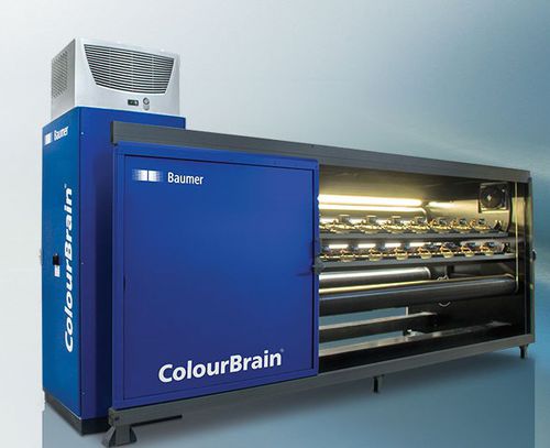 Máquina de control óptica - ColourBrain® DecoInspector - Baumer Inspection - de superficie / de banda / para imprenta