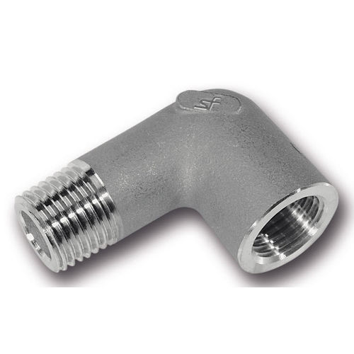 Racor codo de 90º - GF-131 G - Schwer Fittings - hidráulico / de rosca / de acero inoxidable