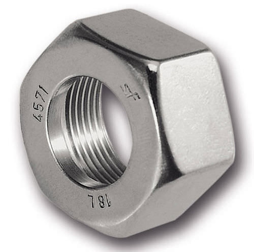 Tuerca hexagonal - SR-501 - Schwer Fittings - de acero inoxidable