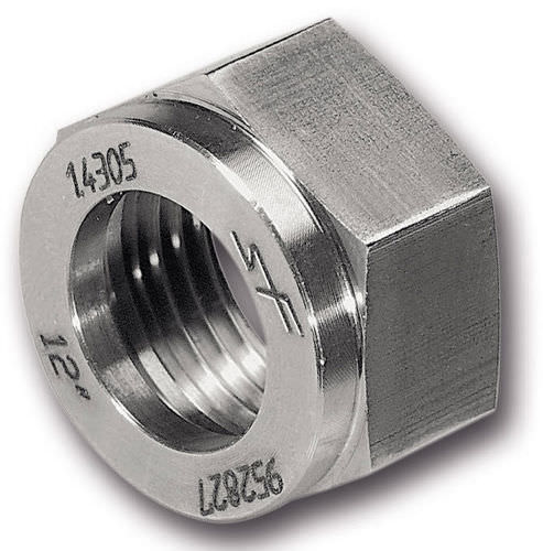 Tuerca hexagonal - KB-NB2 - Schwer Fittings - con collar / de acero inoxidable