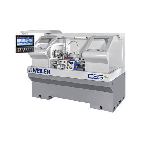 Torno CNC - C35HD - WEILER Werkzeugmaschinen - horizontal / de taladrado / potente