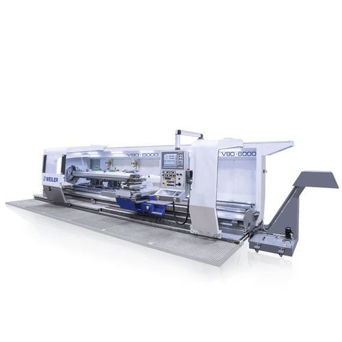 Torno CNC - V110 - WEILER Werkzeugmaschinen - horizontal / 2 ejes / de 4 guías