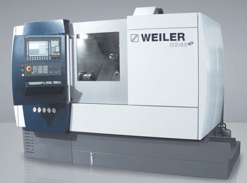 Torno CNC - DZ 45 - WEILER Werkzeugmaschinen - horizontal / 2 ejes / 12 herramientas