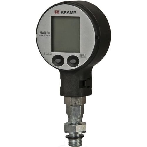 Manómetro diferencial - MAD580300 - Kramp - digital / roscado / BSP 1/4