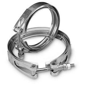 Abrazadera de apriete de acero inoxidable - 300 series - Clampco - de perno / de perfil en V