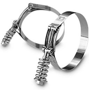 Abrazadera de apriete de acero inoxidable - 94 series - Clampco - de muelle / con bulón en T