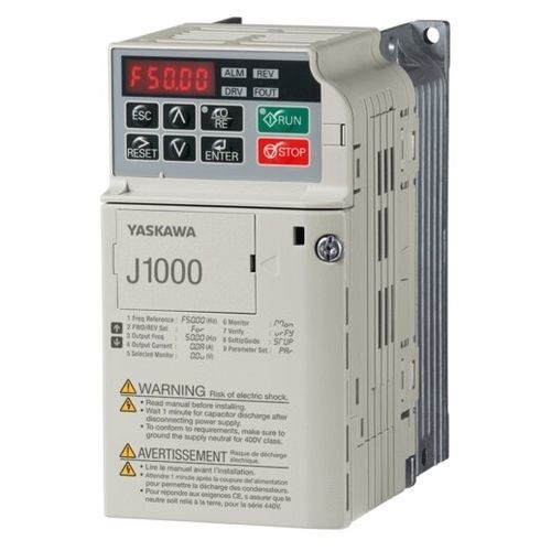 Variador AC trifásico - J1000   - Yaskawa America, Inc. - Drives & Motion Division - con pantalla digital / monofásico / de PWM