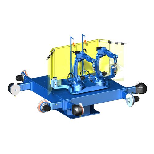 Posicionador de soldadura motorizado - RWV4 series - YASKAWA Europe GmbH - rotativo / 2 ejes / para robots