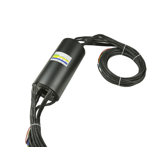 Anillo colector eje pasante - LPT050-4030 - JINPAT Electronics Co., Ltd. - para mesa rotativa / de corriente fuerte / robusto