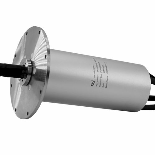 Anillo colector eléctrico - LPT000-2305-5902-E2 - JINPAT Electronics Co., Ltd. - vía Ethernet / en serie / con eje macizo
