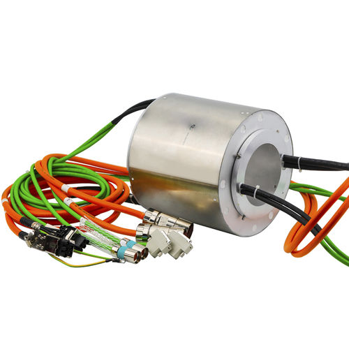 Anillo colector eje pasante - LPT130-0830-16S - JINPAT Electronics Co., Ltd. - para aplicaciones industriales / de acero inoxidable / IP65