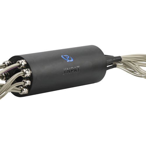 Anillo colector eje pasante - LPT050 series - JINPAT Electronics Co., Ltd. - para envolvedoras / de bajo par