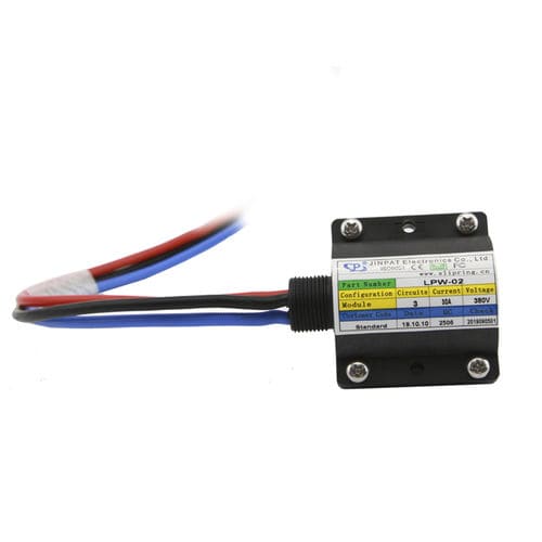 Anillo colector eléctrico - LPW-02 - JINPAT Electronics Co., Ltd. - para montaje de aerogenerador / analógico