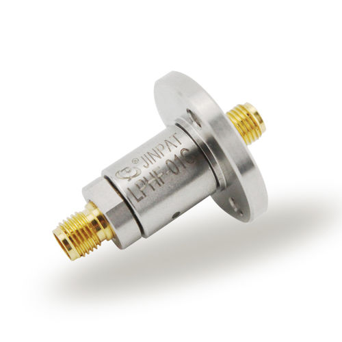 Anillo colector híbrido - LPHF-01C - JINPAT Electronics Co., Ltd. - de acero inoxidable / con conector RF coaxial