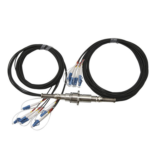 Giratoria de fibra óptica para antena radar - LPFO-06N-A - JINPAT Electronics Co., Ltd. - para la robótica / para aplicaciones offshore / de acero inoxidable